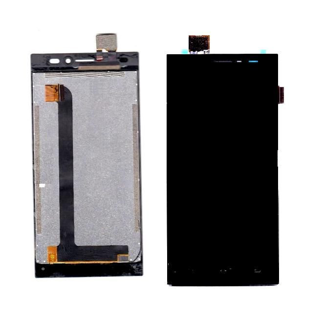 Buy Now LCD With Touch Screen For Xolo Era X - Black Display Glass Combo Folder